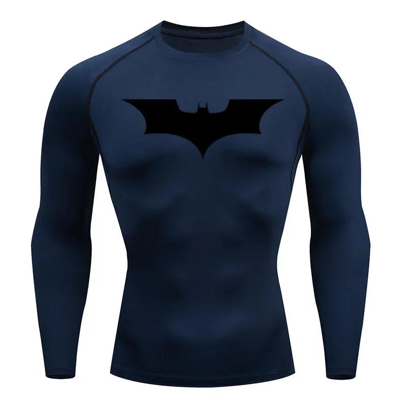 T Shirt Tight Fit - 2026 เสื้อยืดผู้ชายฟิตเนสออกกำลังกายยิมกางเกงรัดรูปเสื้อกระชับกล้ามเนื้อเสื้อผ้าแขนยาวกีฬาวิ่ง