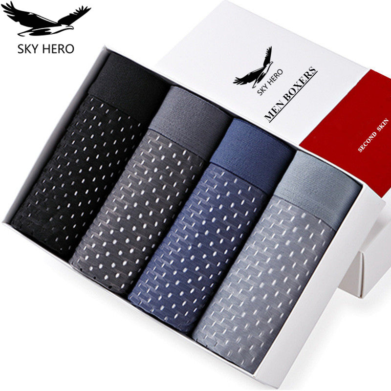 4ชิ้น/ล็อตชุดชั้นในผู้ชายกางเก - Multi Pack Underwear บทวิจารณ์และราคา