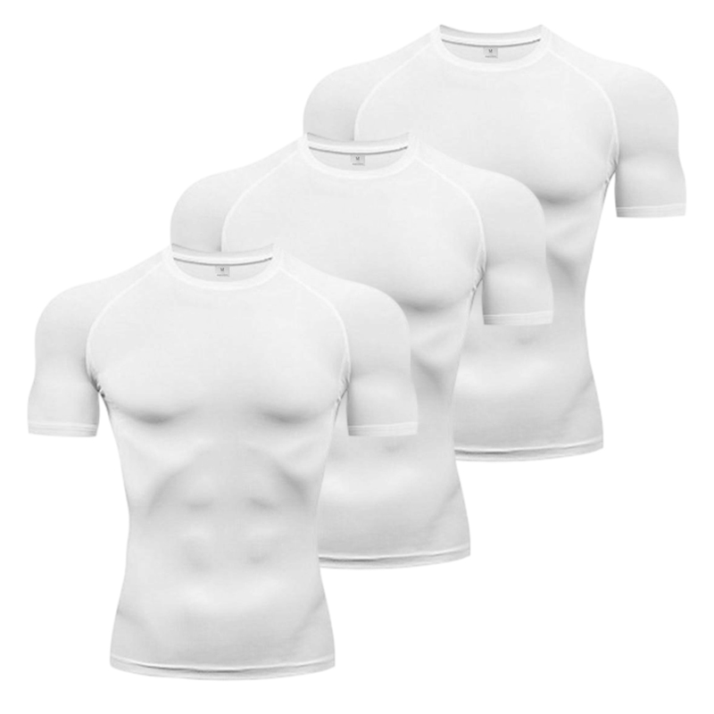 ชุดออกกำลังกายผู้ชายแบบรัดรูป  - T Shirt Tight Fit บทวิจารณ์และราคา