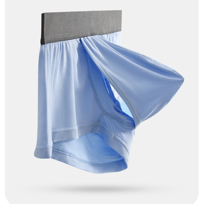 กางเกงบ็อกเซอร์ชายใยไผ่ ระบายอ - Bamboo Fiber Trunk บทวิจารณ์และราคา